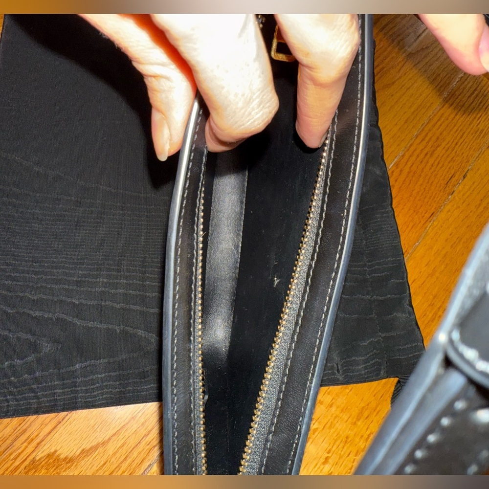 CELINE CROQUE CALFSKIN SHOULDER BAG - Picture 5 of 14